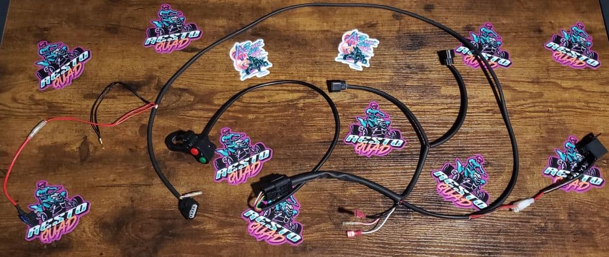 Raptor 700R YFZ450 PLUG N PLAY TURN SIGNAL HARNESS Resto Quad