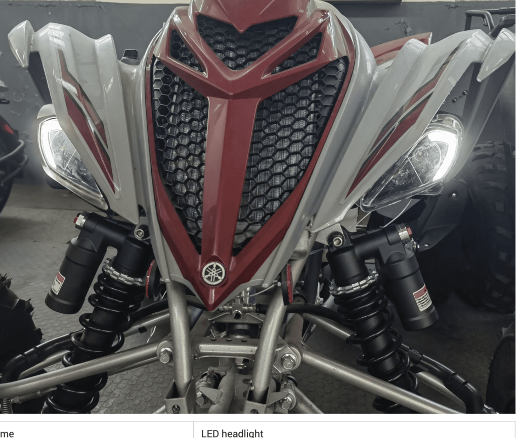Yamaha Raptor 700 LED Projector Headlights Resto Quad