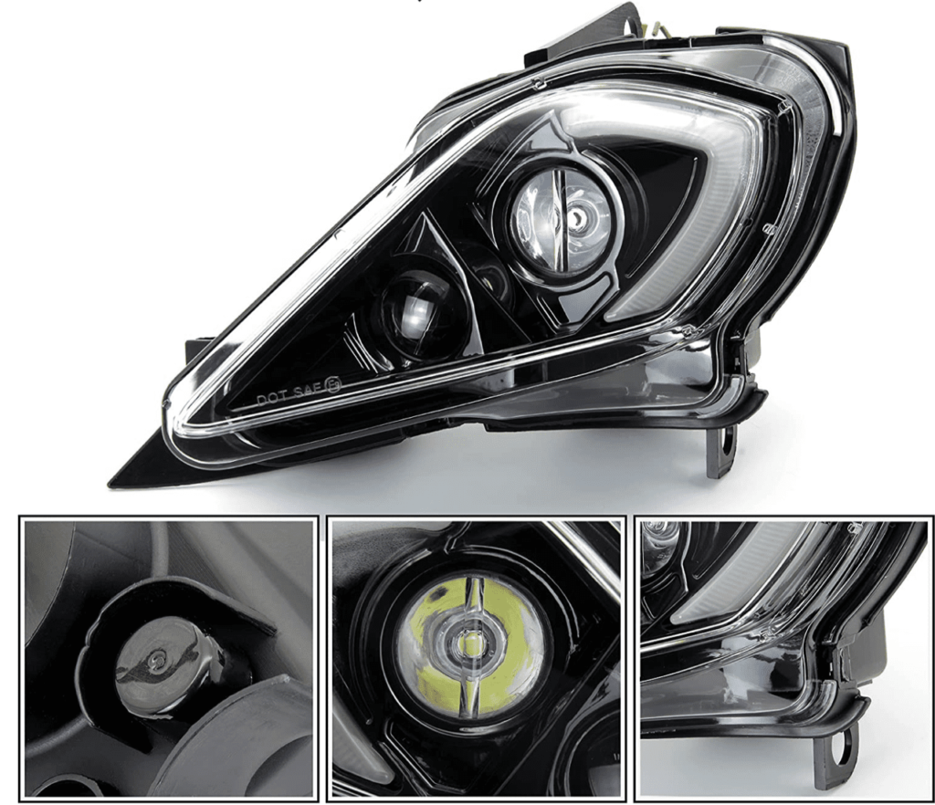 Yamaha Raptor 700 LED Projector Headlights Resto Quad