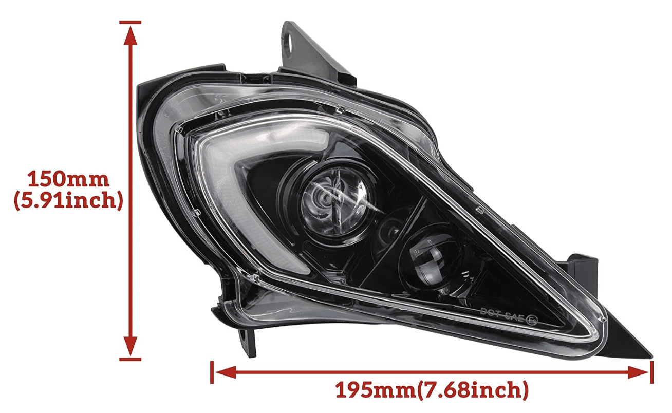 yfz 450 halo headlights