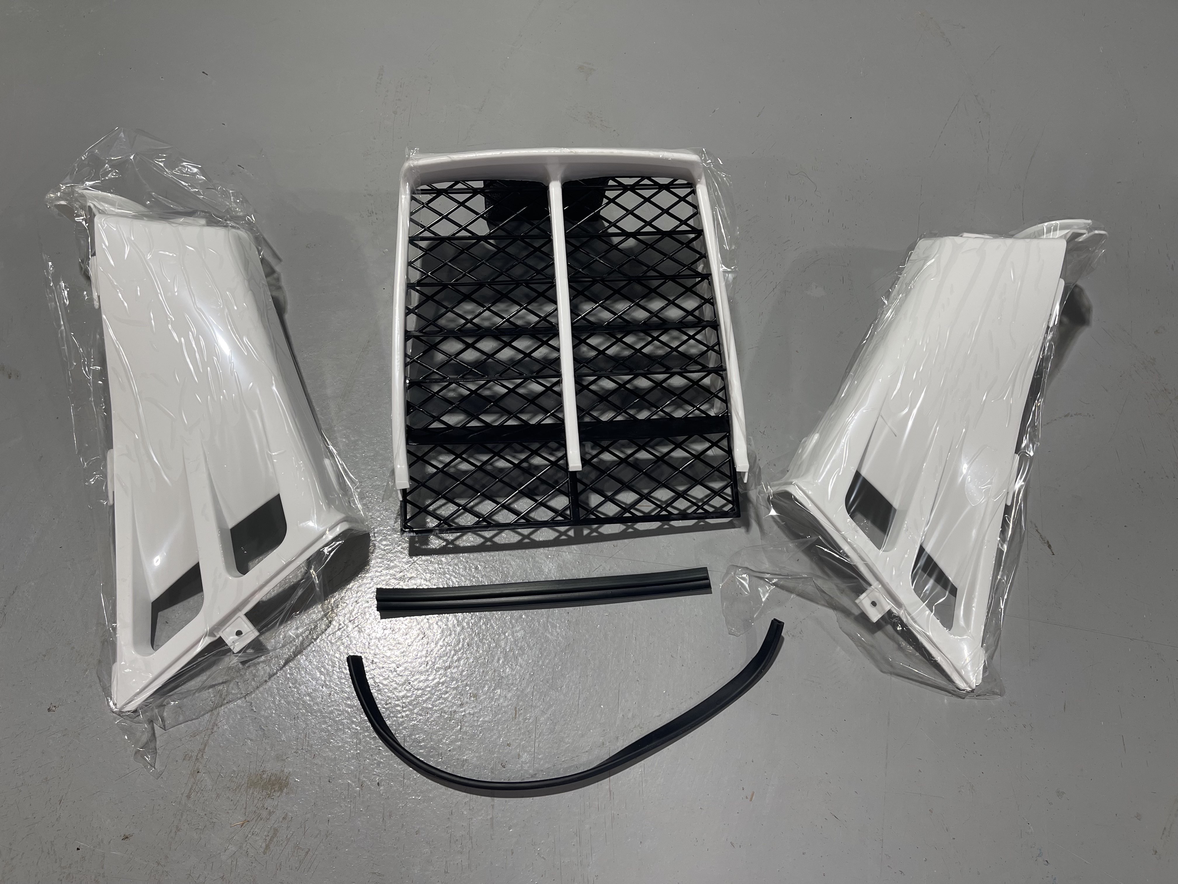 Yamaha Banshee Body Plastic – Radiator & Gas Tank Shroud – Resto Quad